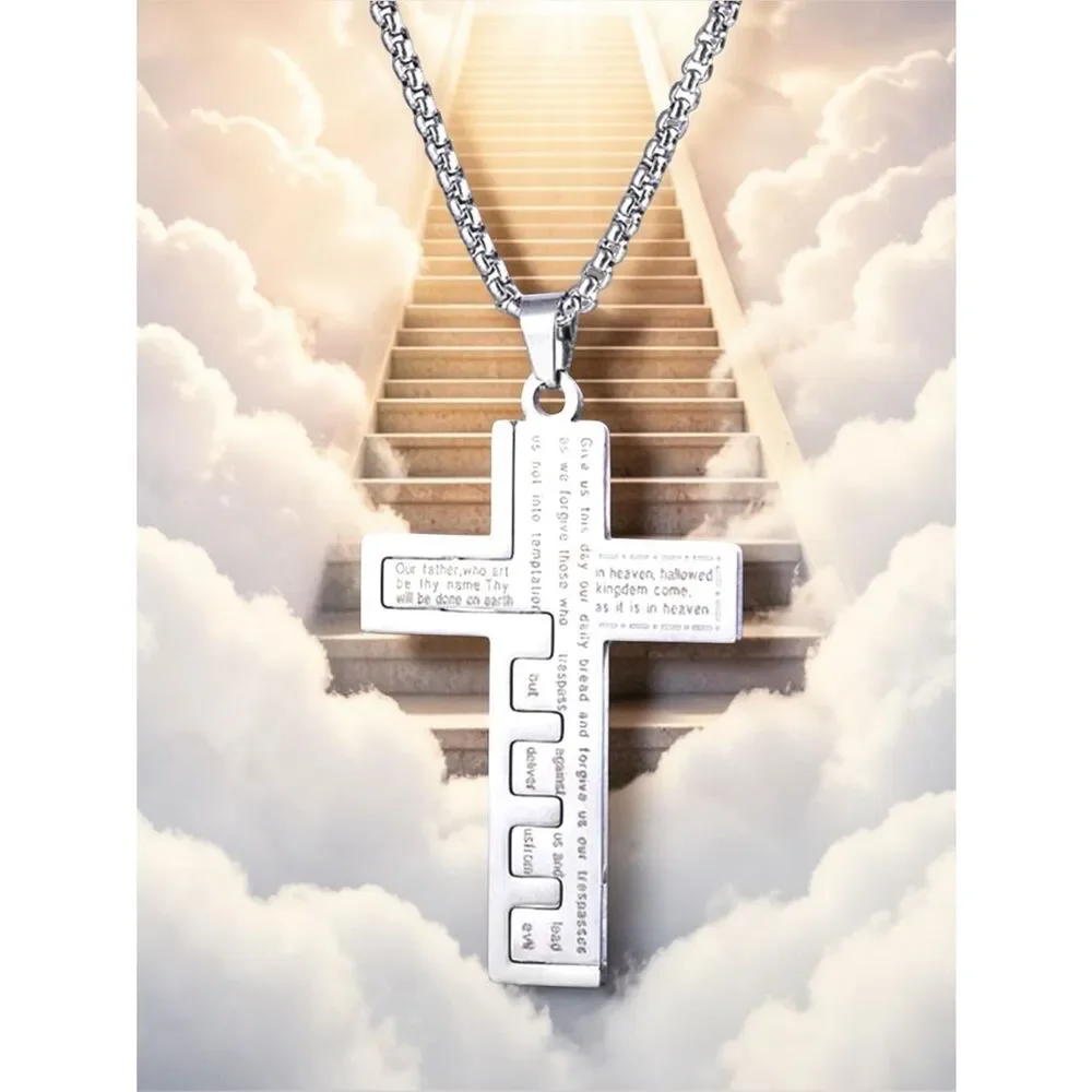 Our Father…. Unisex… Necklace.. 3 Style Choices… Experience It
